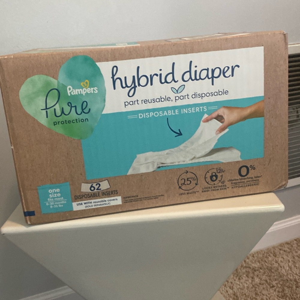 Pamper Pure Hybrid Diaper